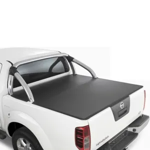 Clip On Ute Tonneau Cover to fit Nissan Navara D40 Dual Cab With Sports Bar.