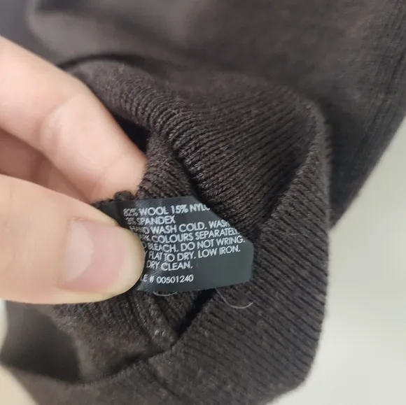 Club Monaco brown wool skirt
