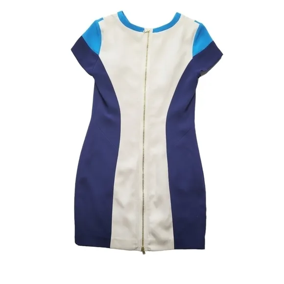 Club Monaco Color Block Mini Dress Size 8