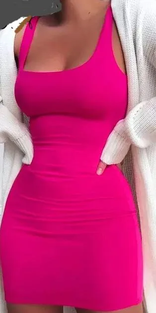 COPA CABANA Bodycon Resort Wear Sleeveless Club Dress