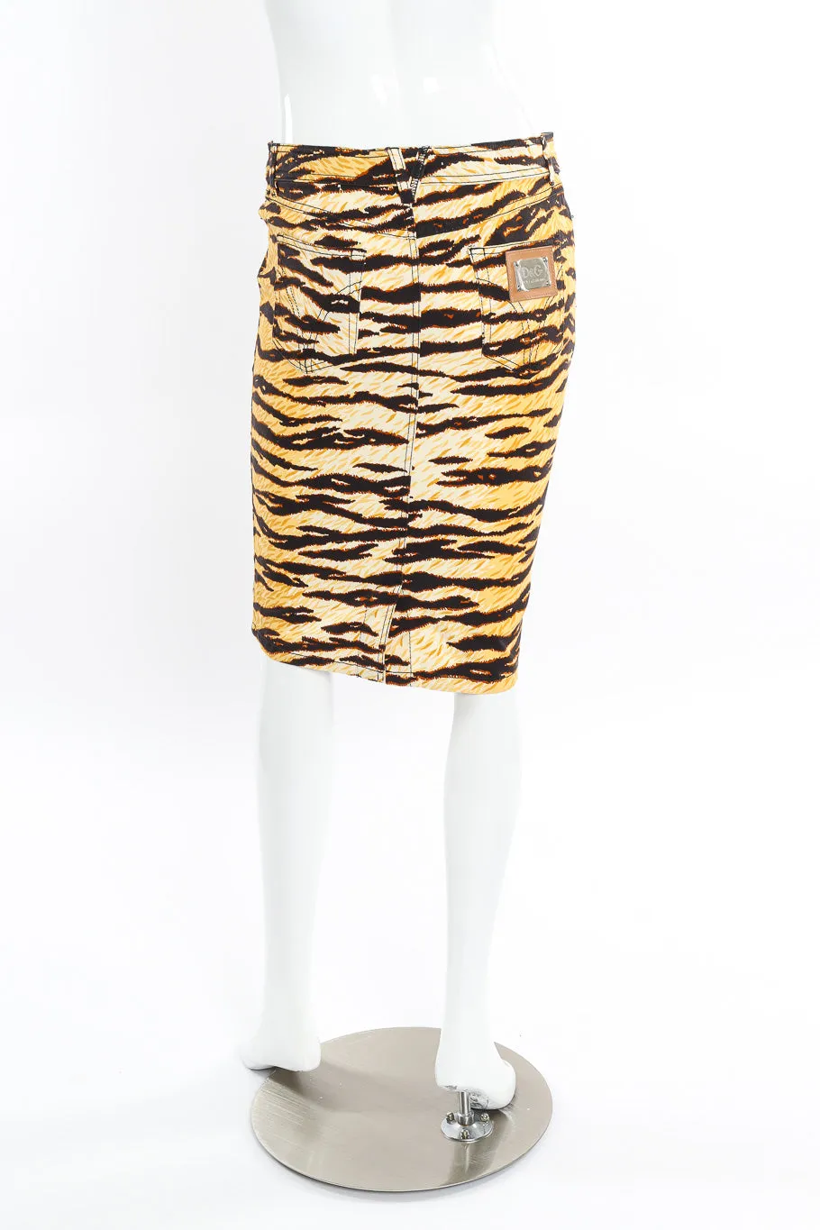 Cotton Animal Print Skirt