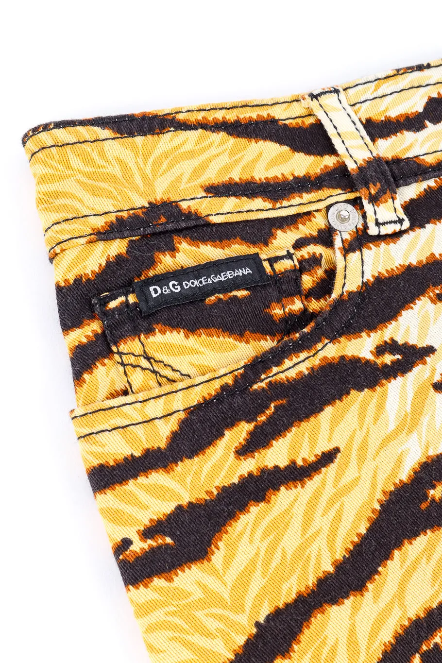 Cotton Animal Print Skirt