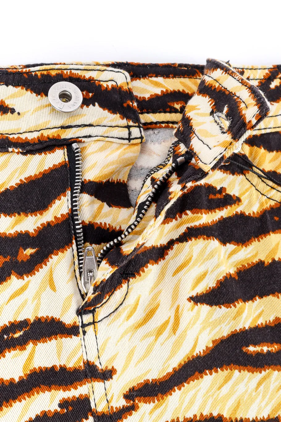 Cotton Animal Print Skirt