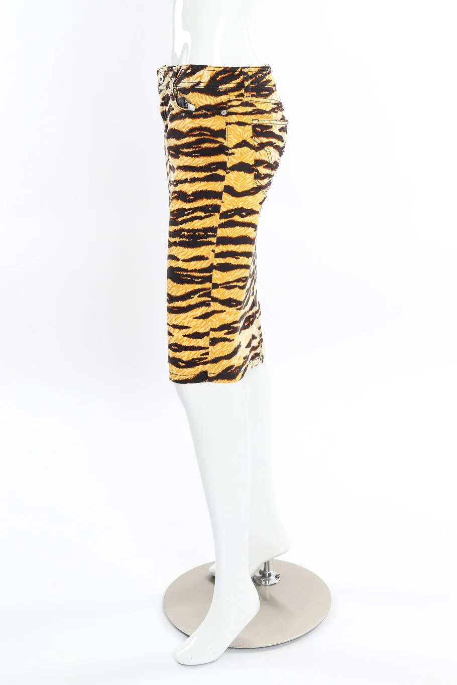 Cotton Animal Print Skirt