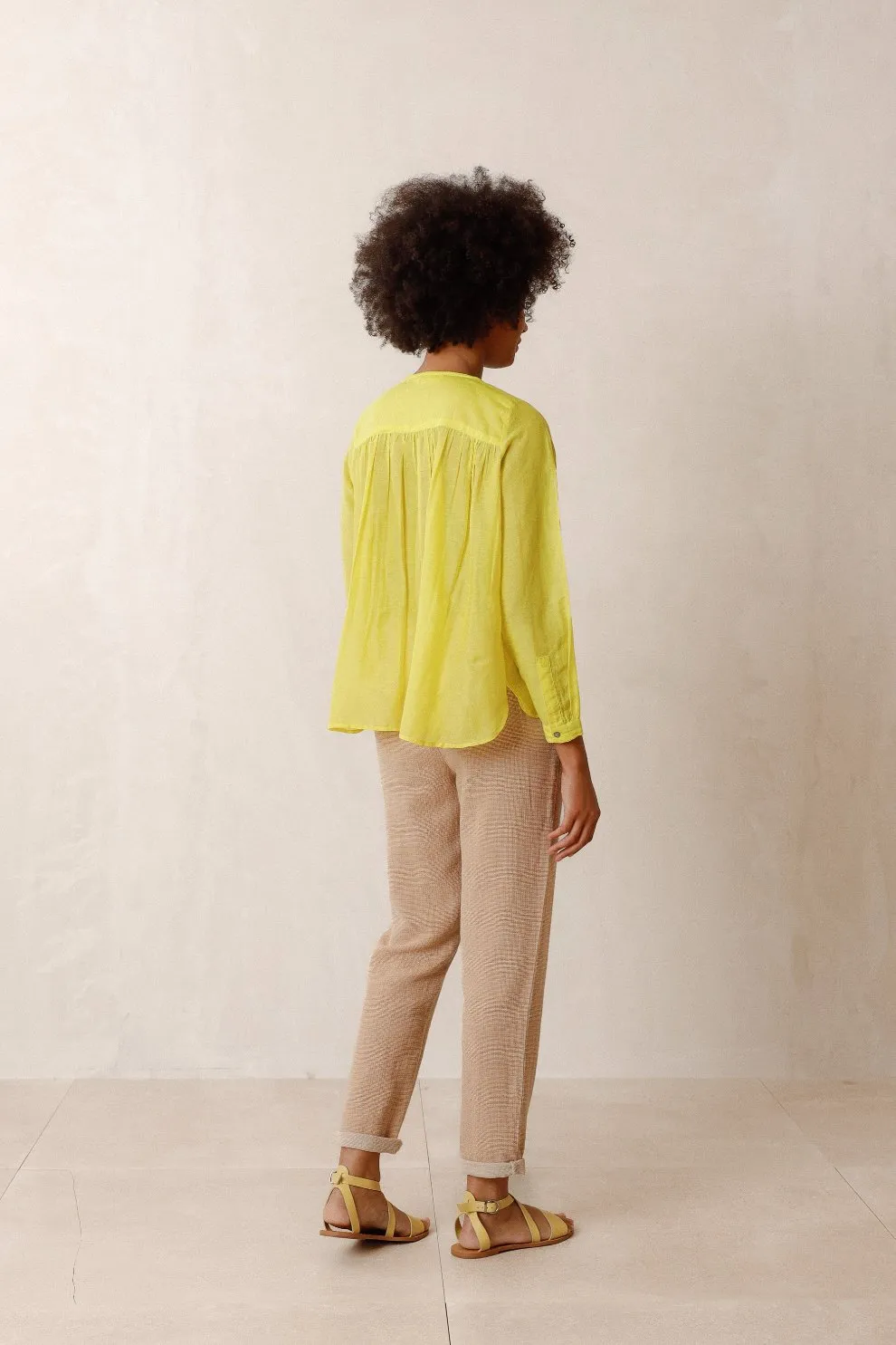 Cotton Shirt Lime
