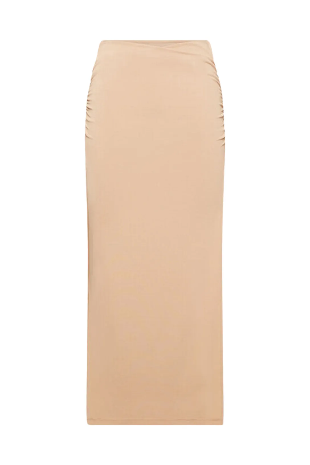 Crepe Jersey Skirt | Almond