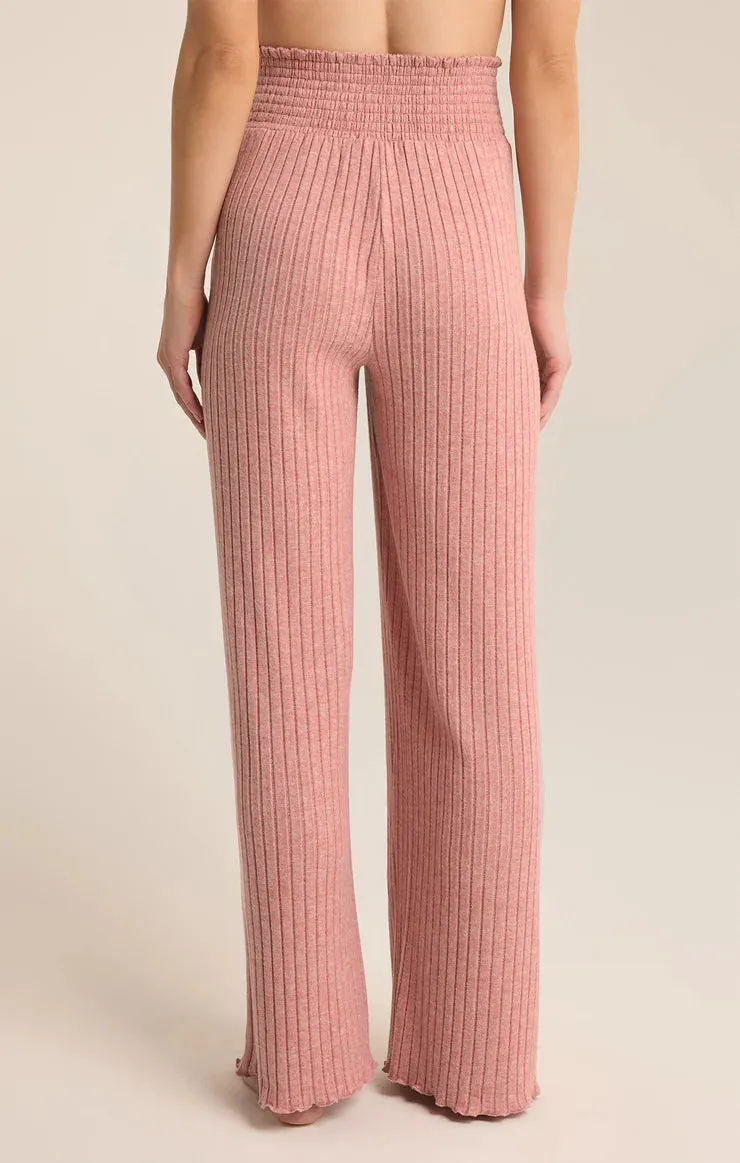 Dawn Smocked Rib Pant