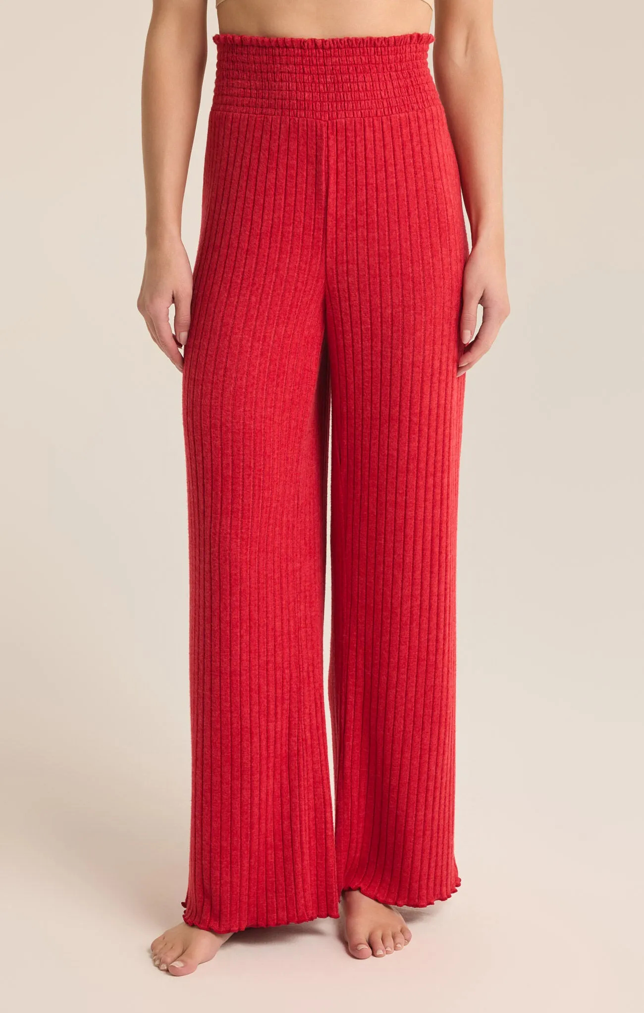 Dawn Smocked Rib Pant