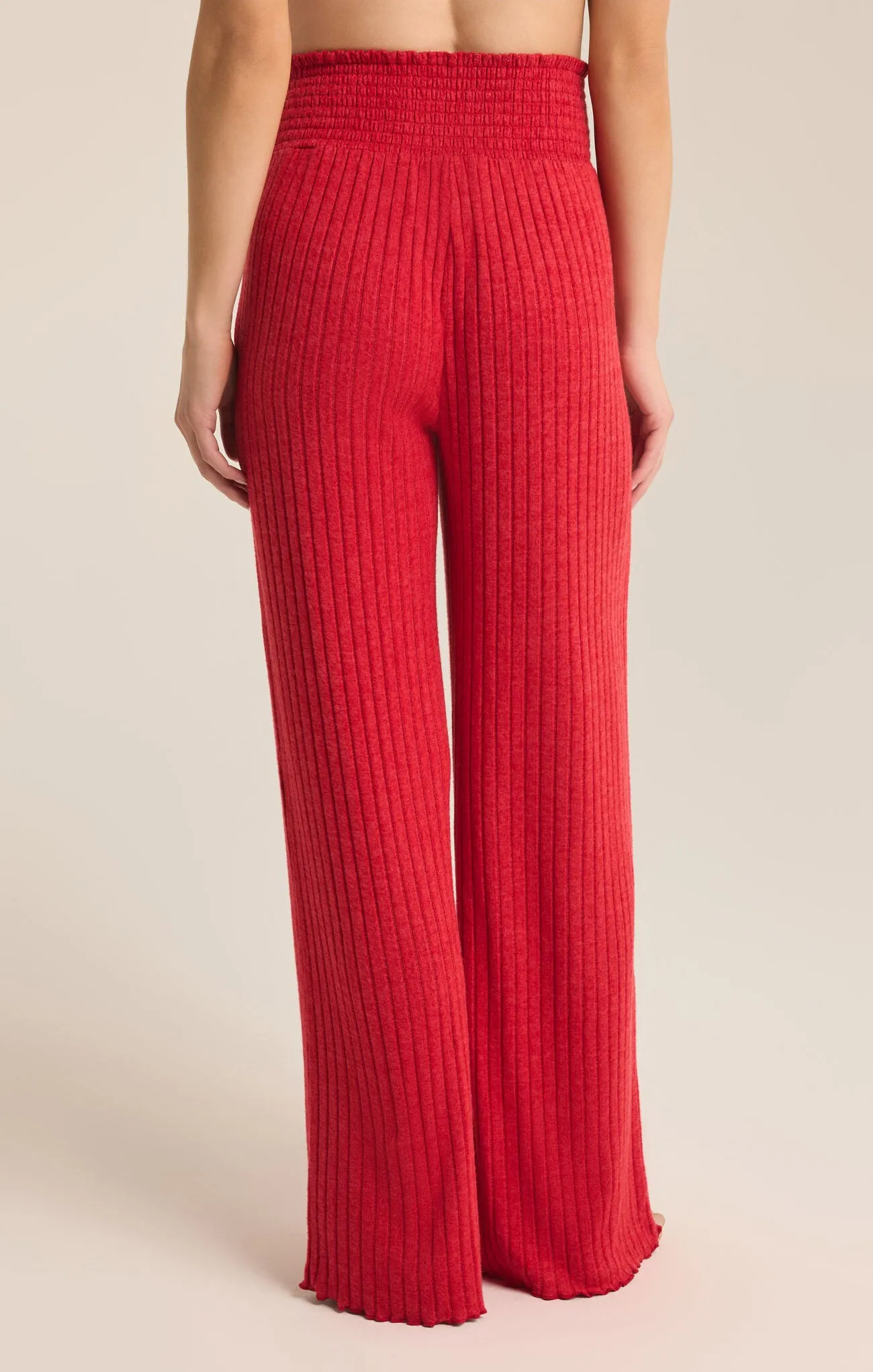 Dawn Smocked Rib Pant
