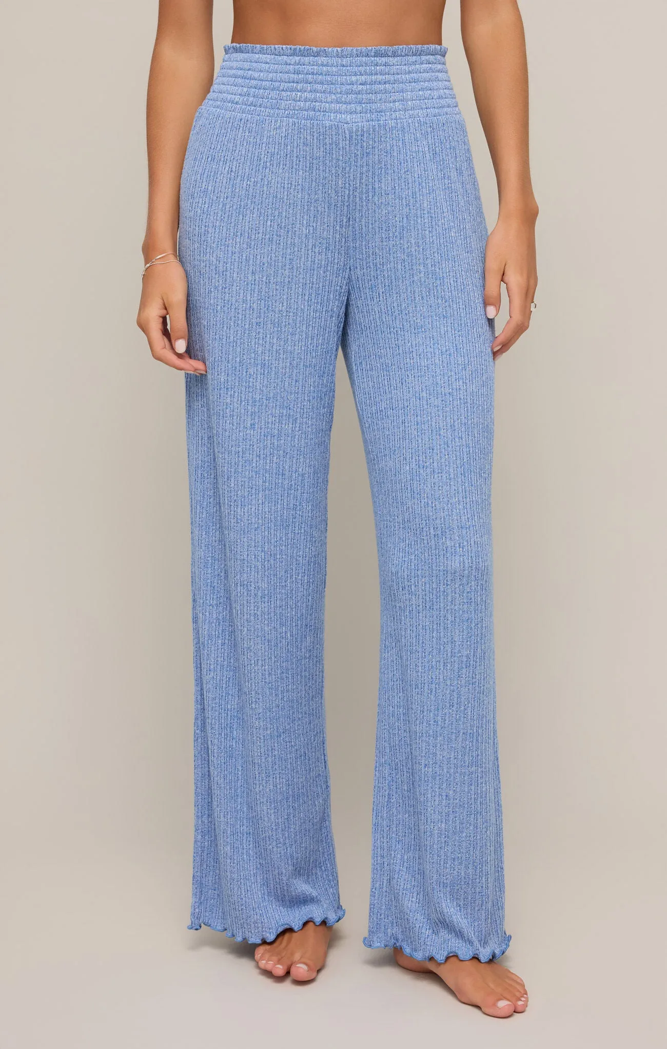 Dawn Smocked Rib Pant