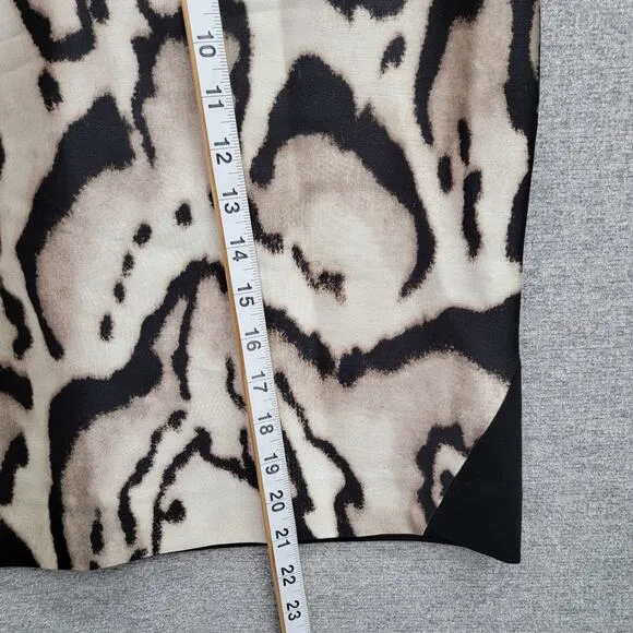 DIANE VON FURSTENBERG ANIMAL PRINT PENCIL SKIRT, SIZE 8120