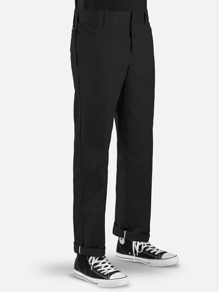 DICKIES 873 SLIM STRAIGHT FIT PANT BLACK