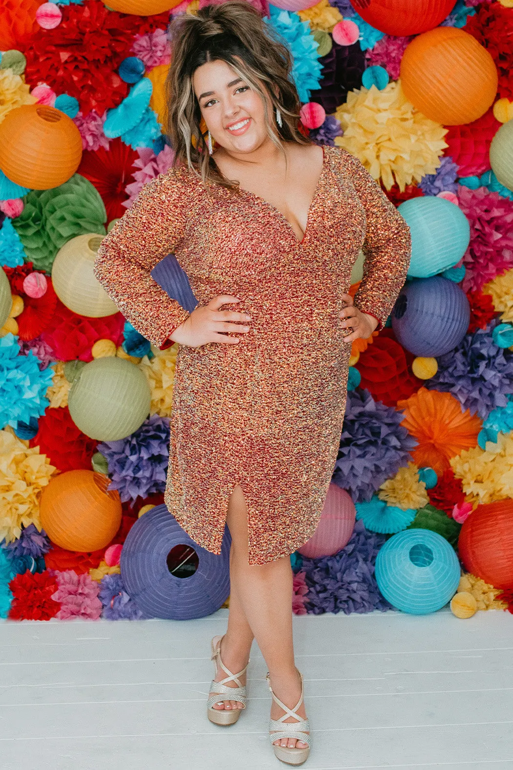 Discontinued Illuminate the Night Party Dress <br> SC8111