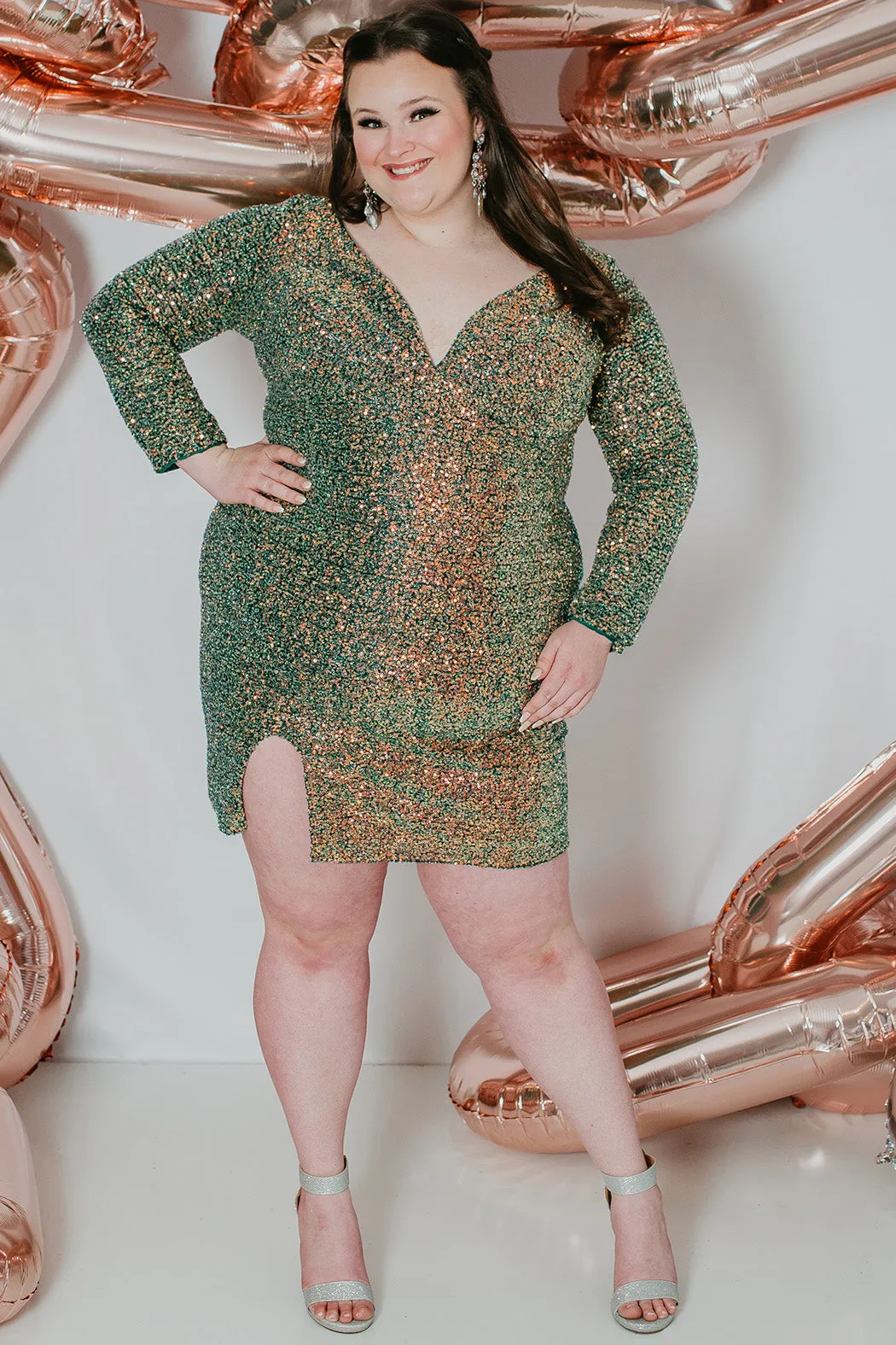 Discontinued Illuminate the Night Party Dress <br> SC8111