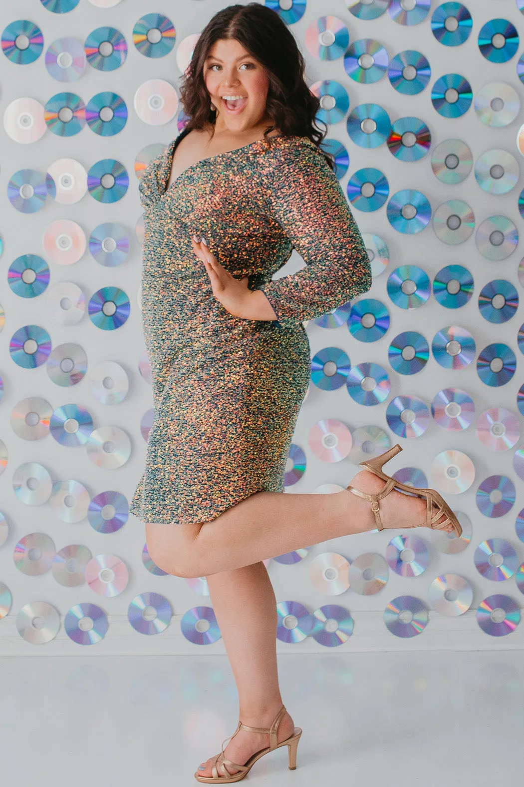 Discontinued Illuminate the Night Party Dress <br> SC8111