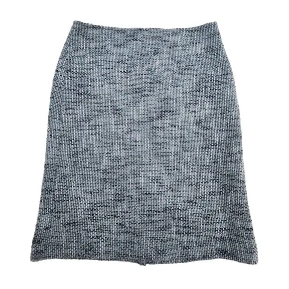 DKNY New NWT Tweed Charcoal Pencil skirt 2