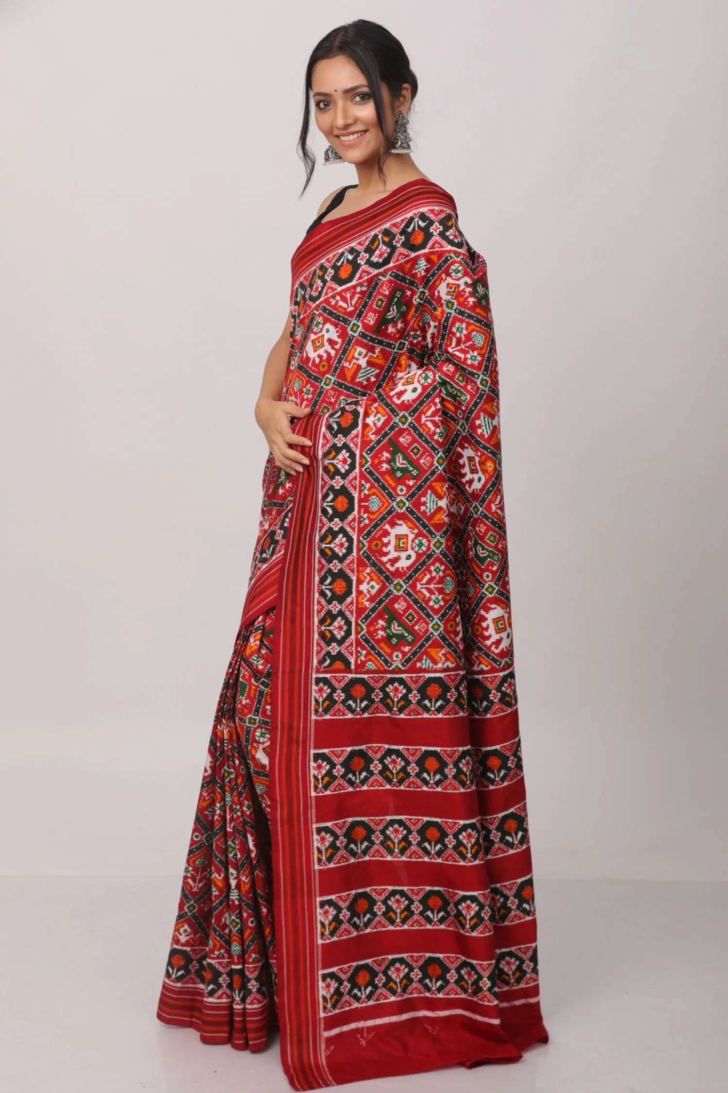 Double Ikat Patola Saree