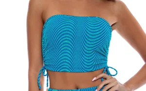 Drawstring Tube-Mini Skirt ::RET