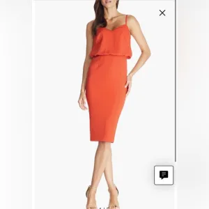 Dress the Population Alondra Blouson Sheath Dress Sz M NWT