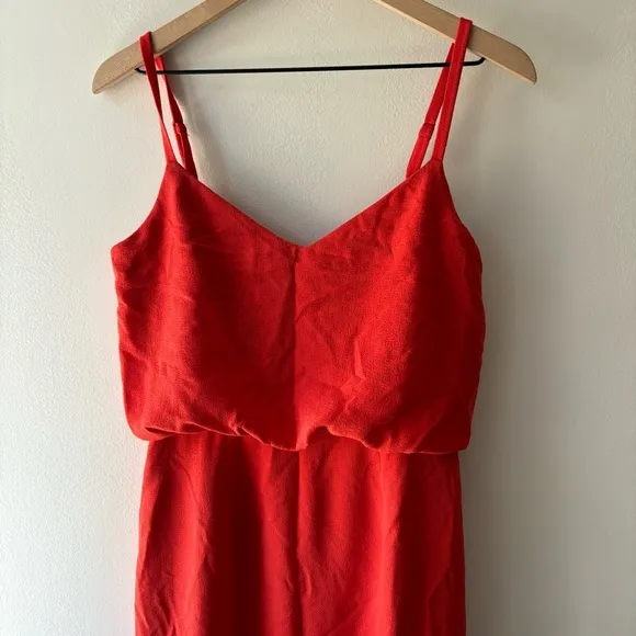 Dress the Population Alondra Blouson Sheath Dress Sz M NWT