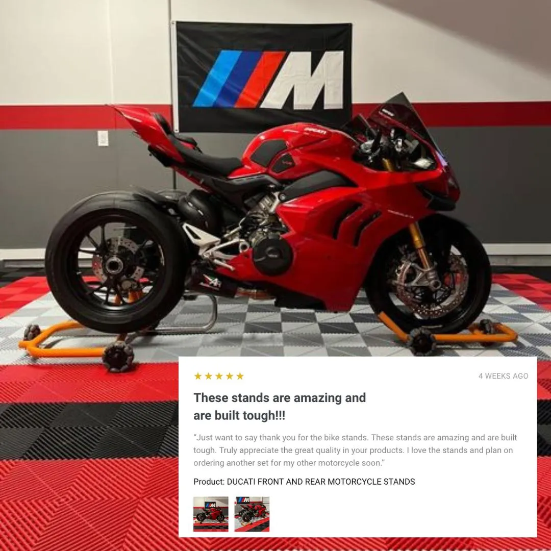 Ducati Front & Rear Motorcycle Stand