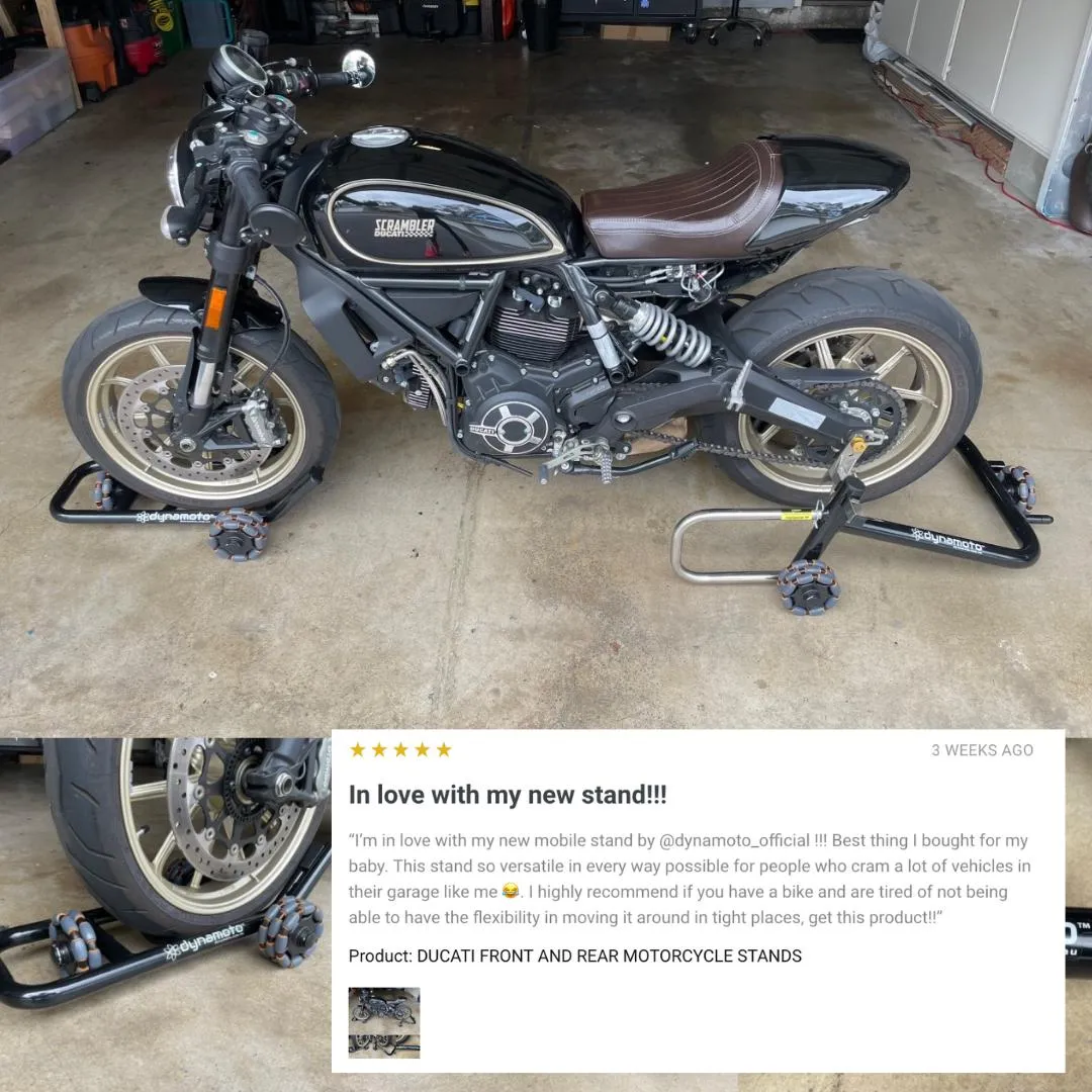 Ducati Front & Rear Motorcycle Stand