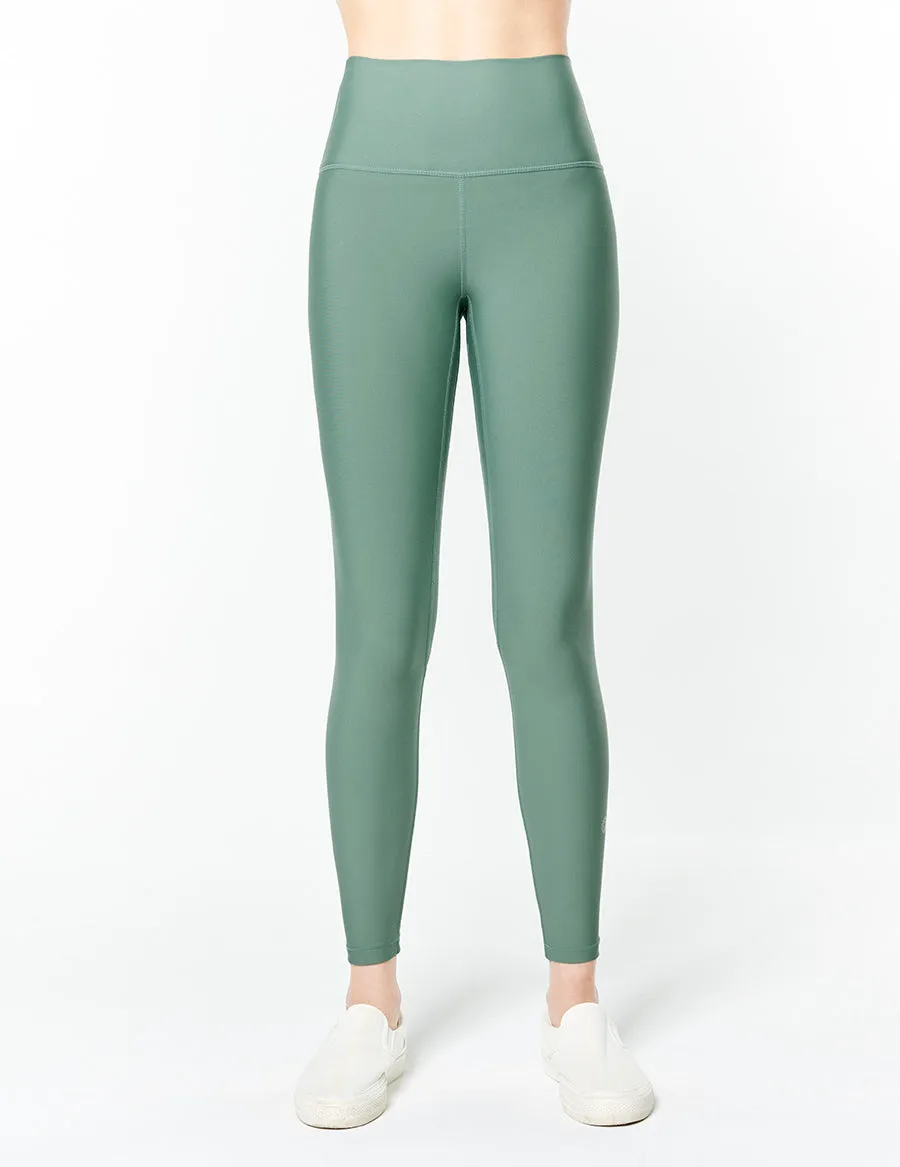 easyoga LA-VEDA Chummy Core Tights2 - G05 Bean Green