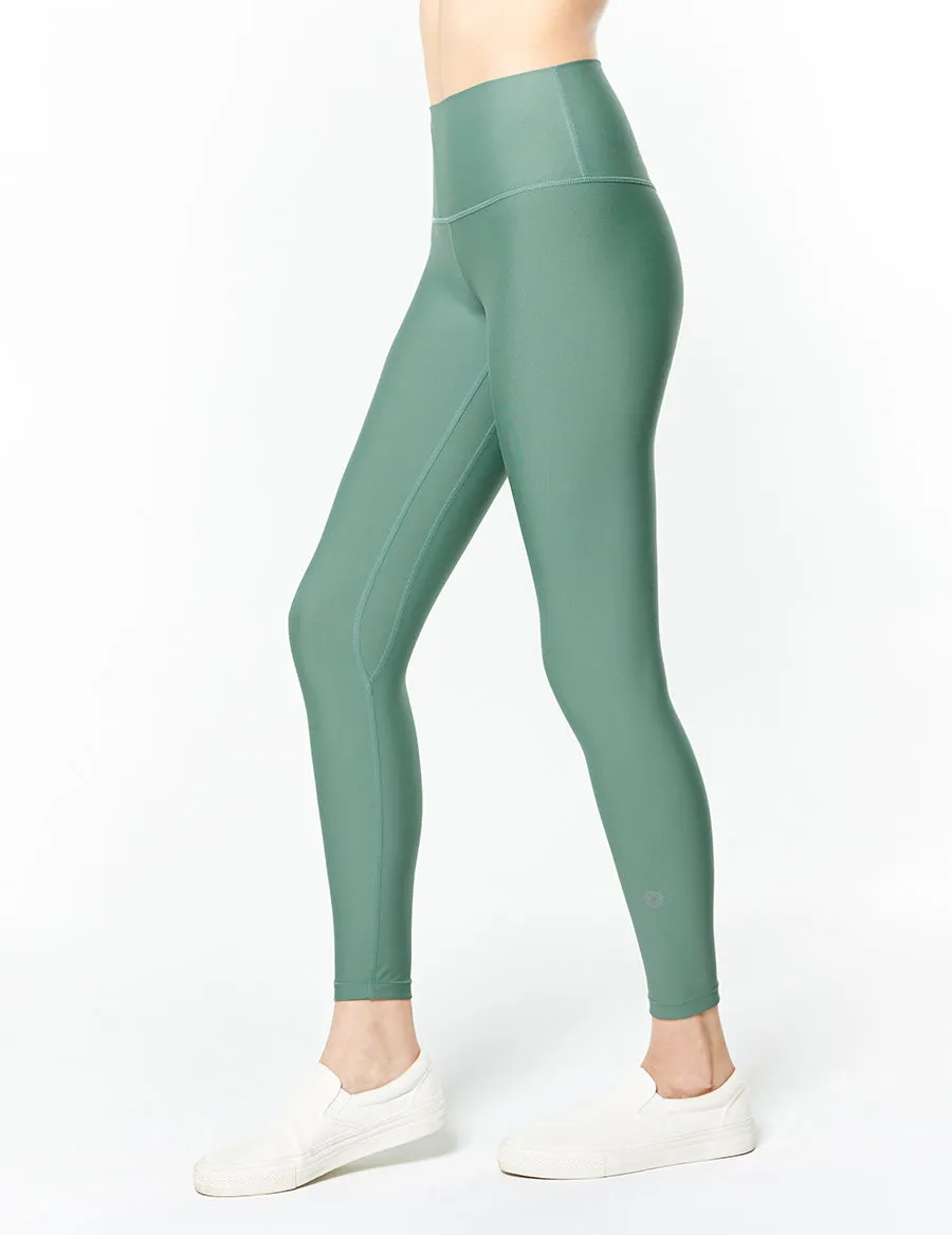 easyoga LA-VEDA Chummy Core Tights2 - G05 Bean Green