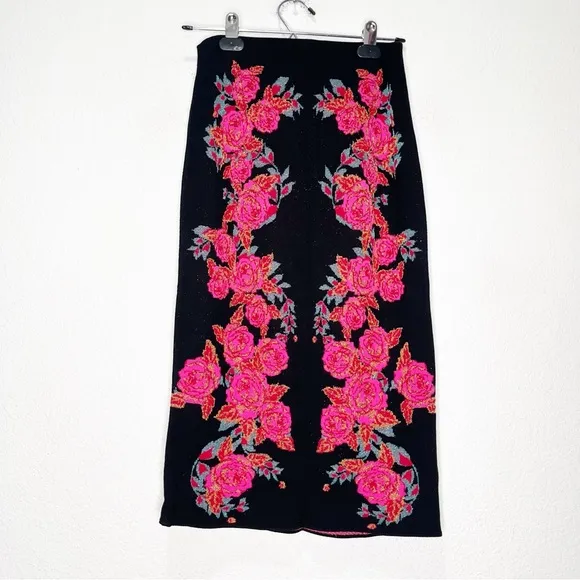 Ekaterina Kukhareva Briar Rose Sweater Skirt Anthropologie Knee Length Pencil XS