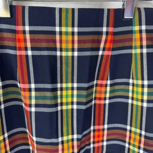 Emanuel Emanuel Ungaro Plaid Pencil Skirt Sz 10