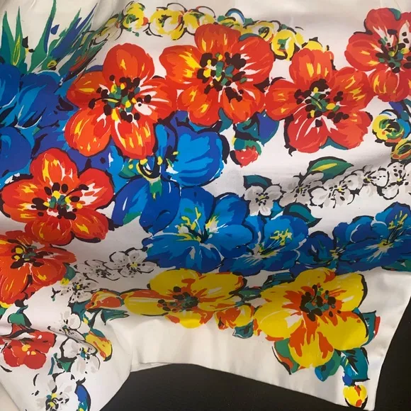 Escada Floral Pencil Skirt