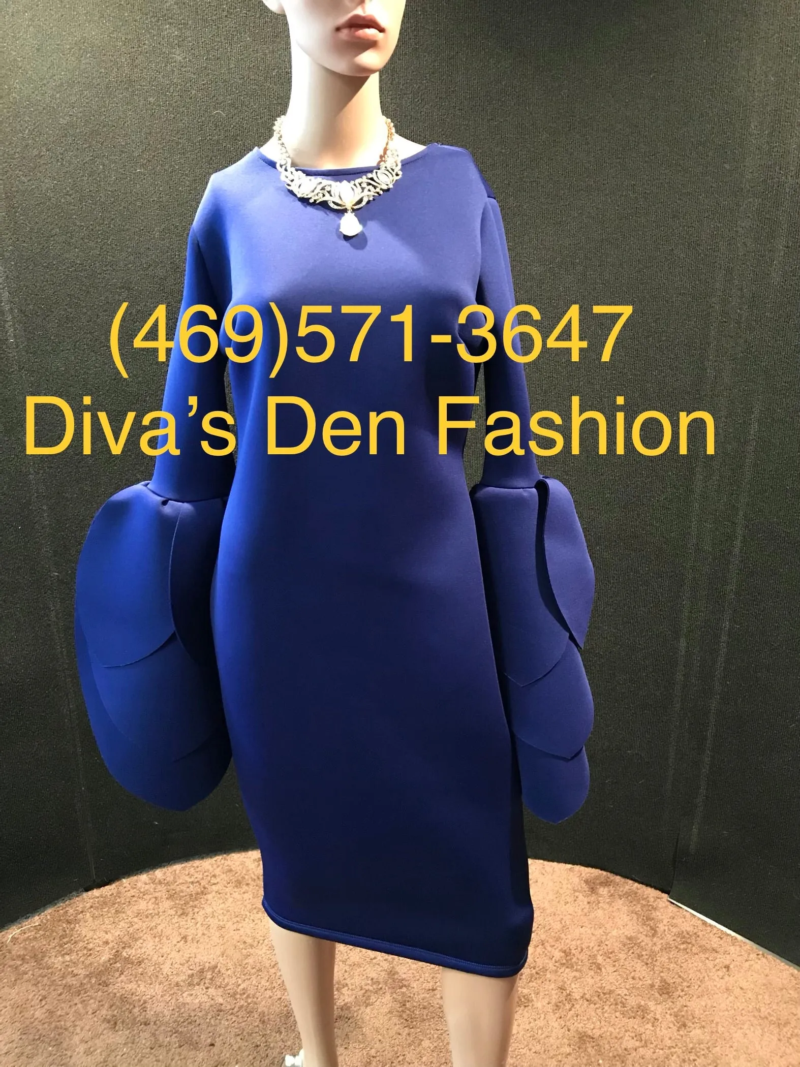 Flounce Sheath Dress