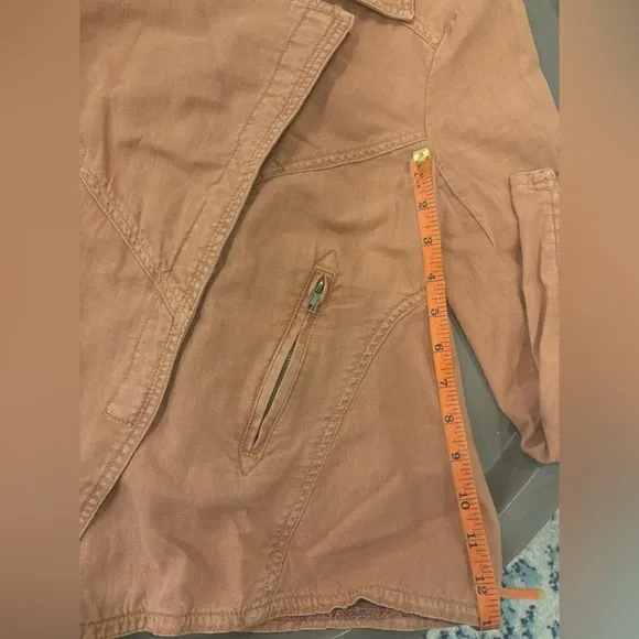 Free People Moto Asymmetrical Zipper Jacket |Small