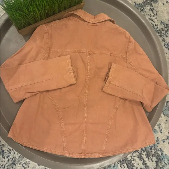 Free People Moto Asymmetrical Zipper Jacket |Small