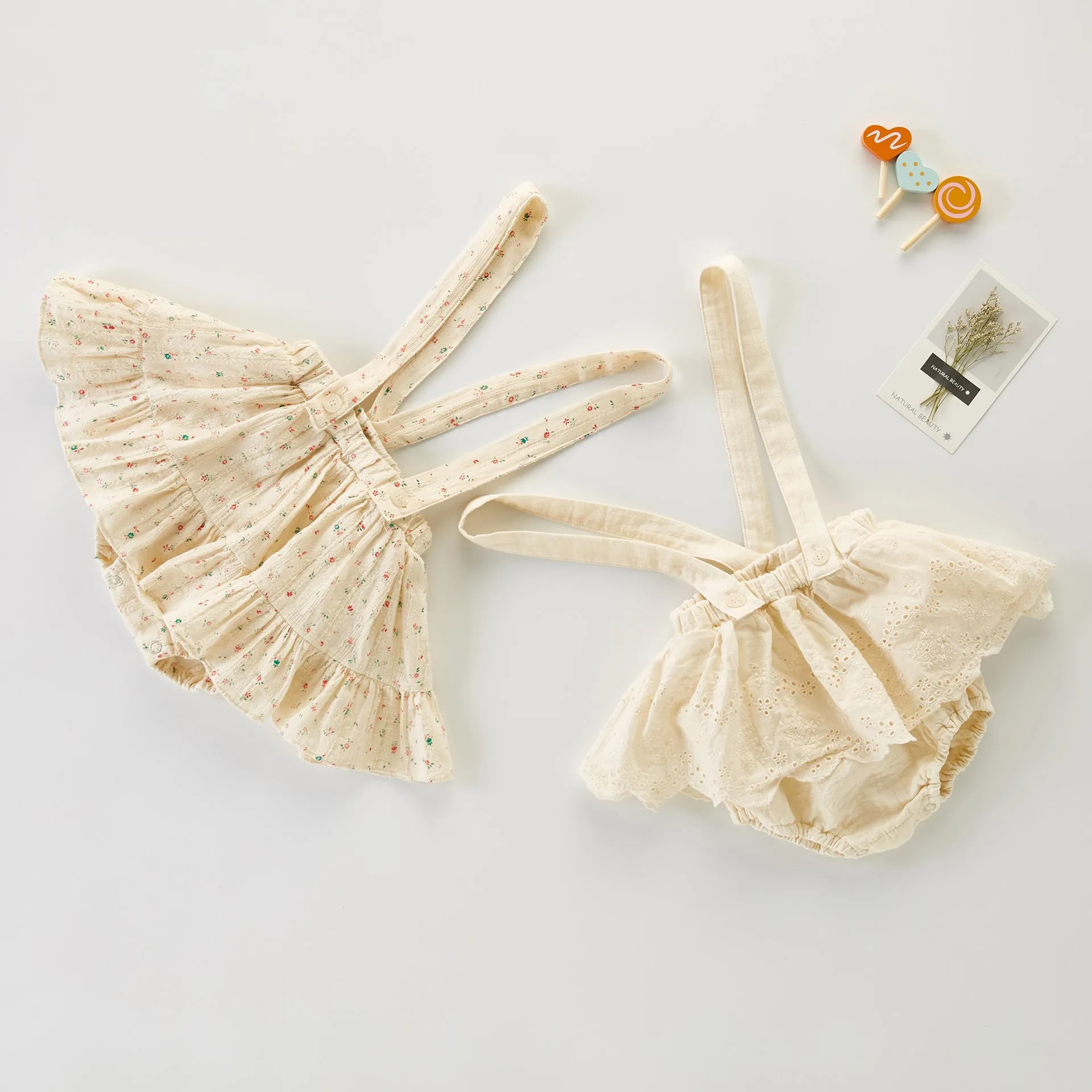 Frilly Dungaree Skirt