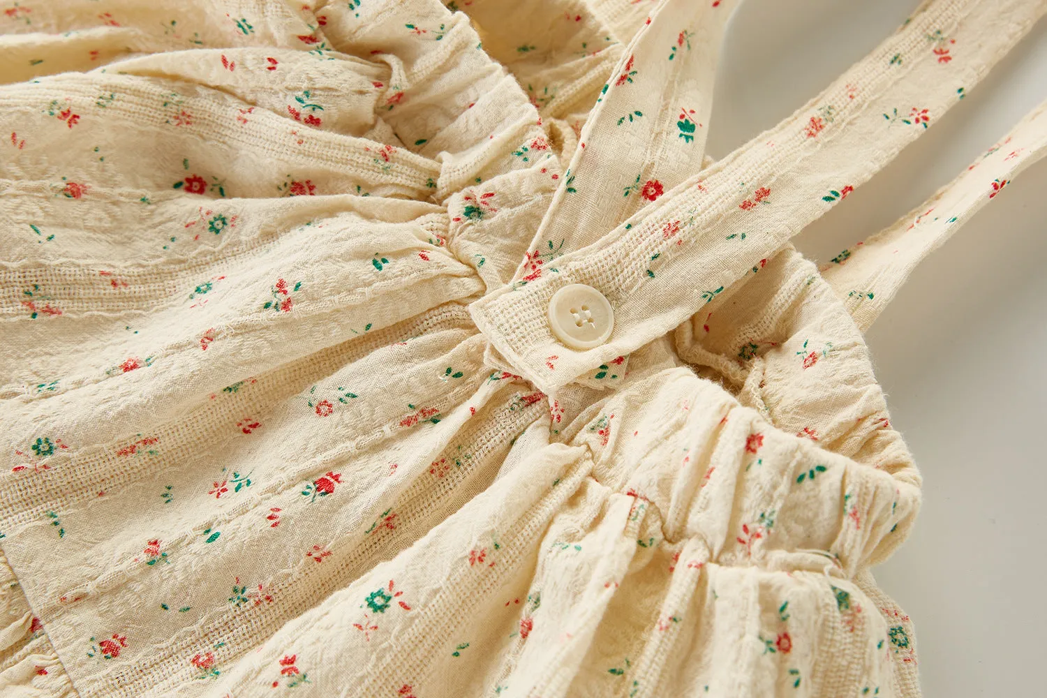 Frilly Dungaree Skirt