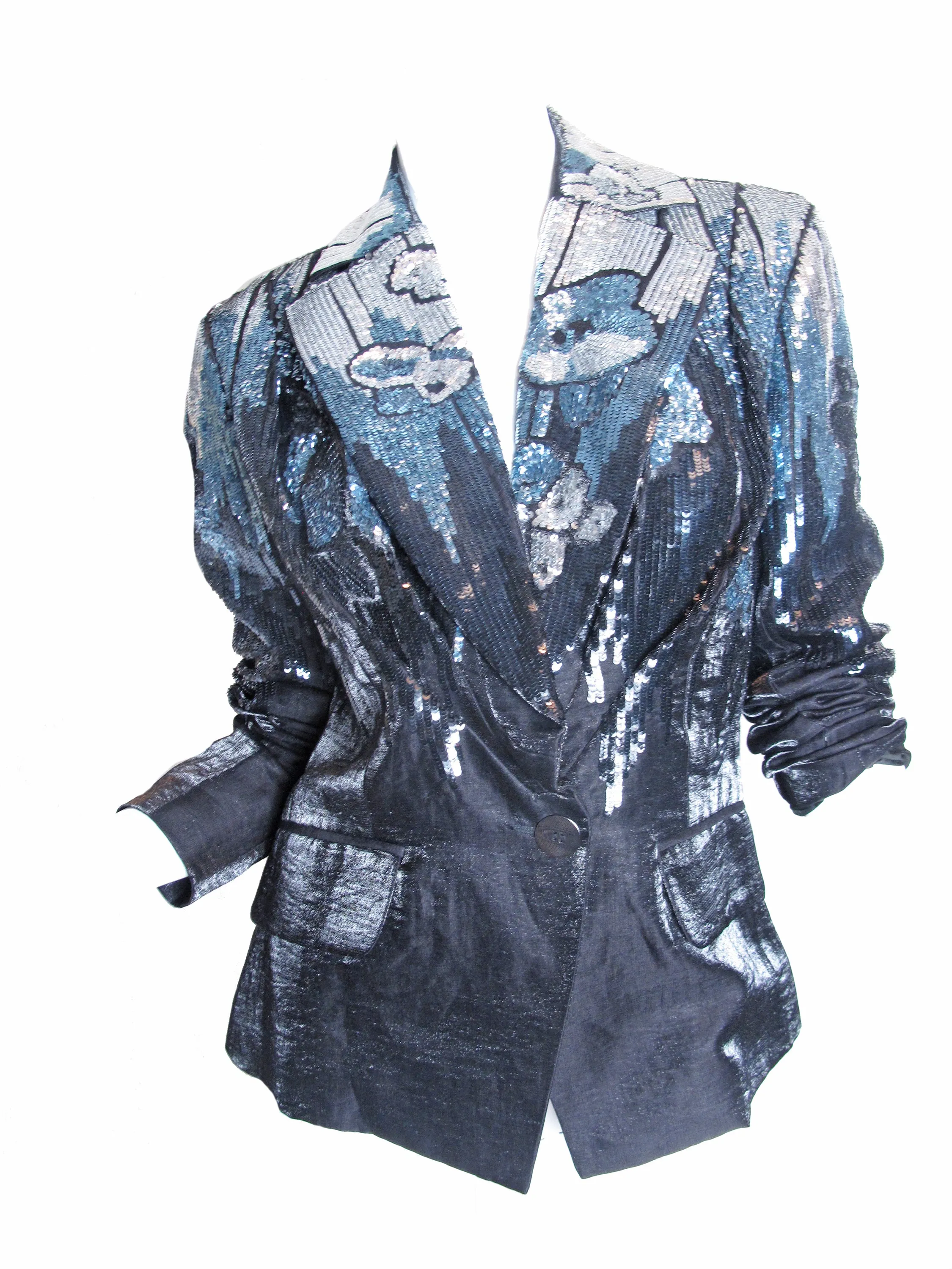 GALLIANO Sequin Blazer