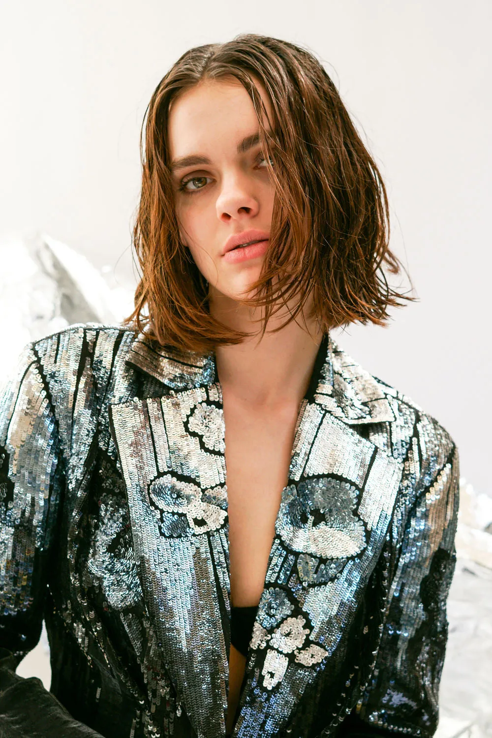 GALLIANO Sequin Blazer