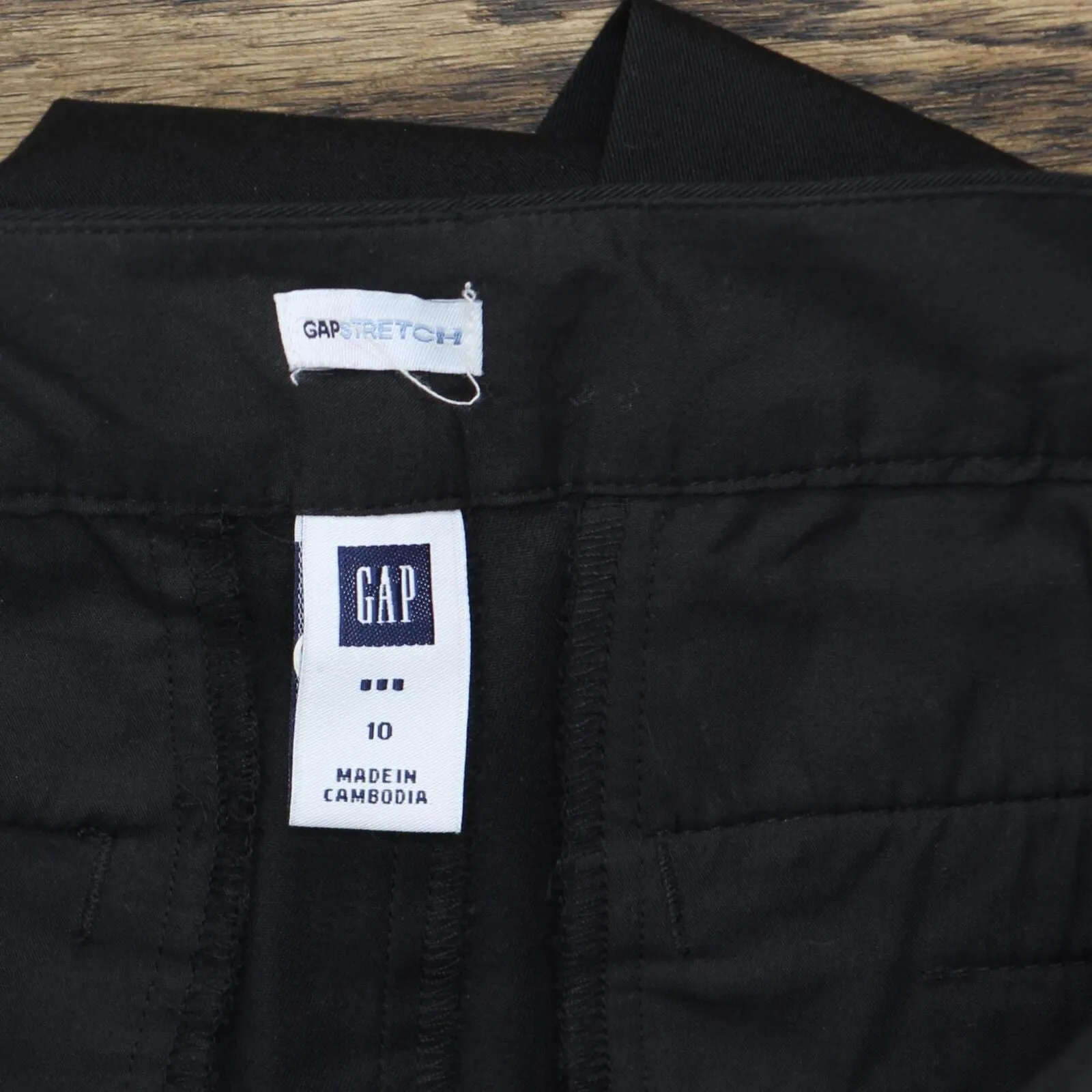 Gap Womens Knee Length Stretch Business Skirt 16699f254364c1 Black 10