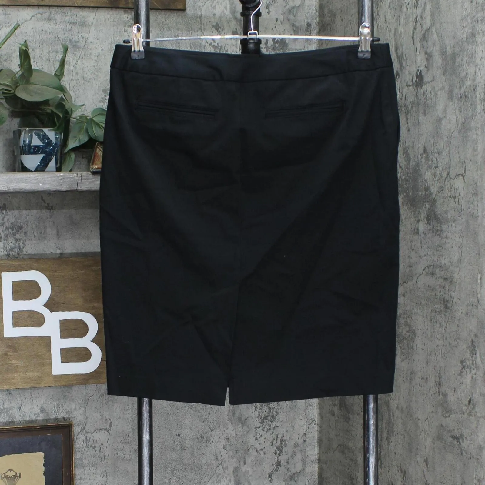 Gap Womens Knee Length Stretch Business Skirt 16699f254364c1 Black 10