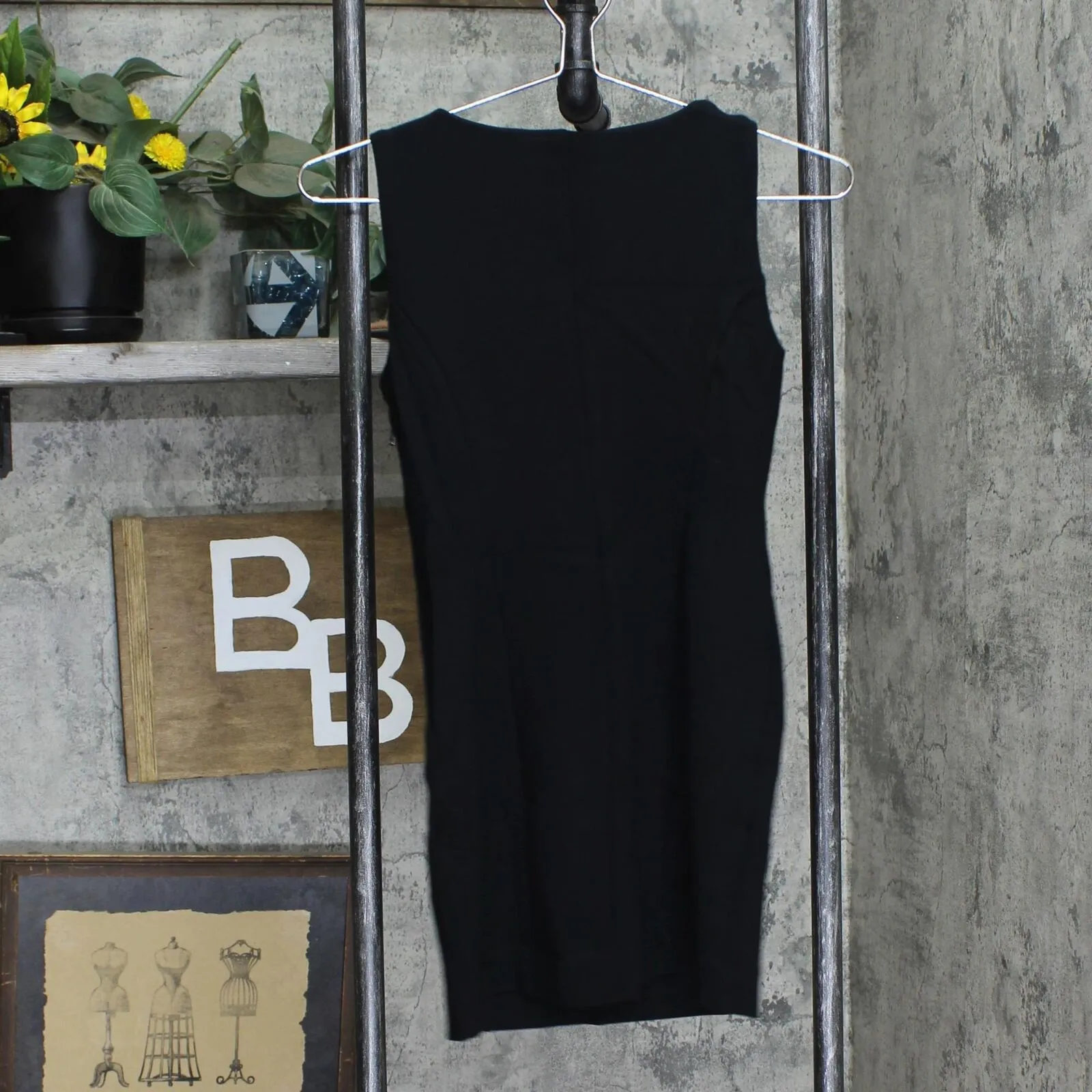 Gap Womens Sheath Sleeveless Ponte Dress 16703f87e3d472 Black 2