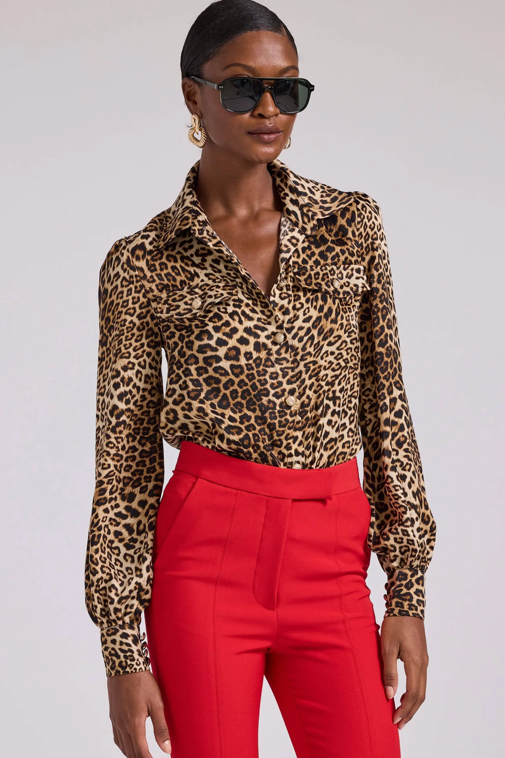 Generation Love Gemma Leopard Blouse