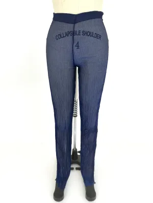 Gigli Plissé Sheer Pants