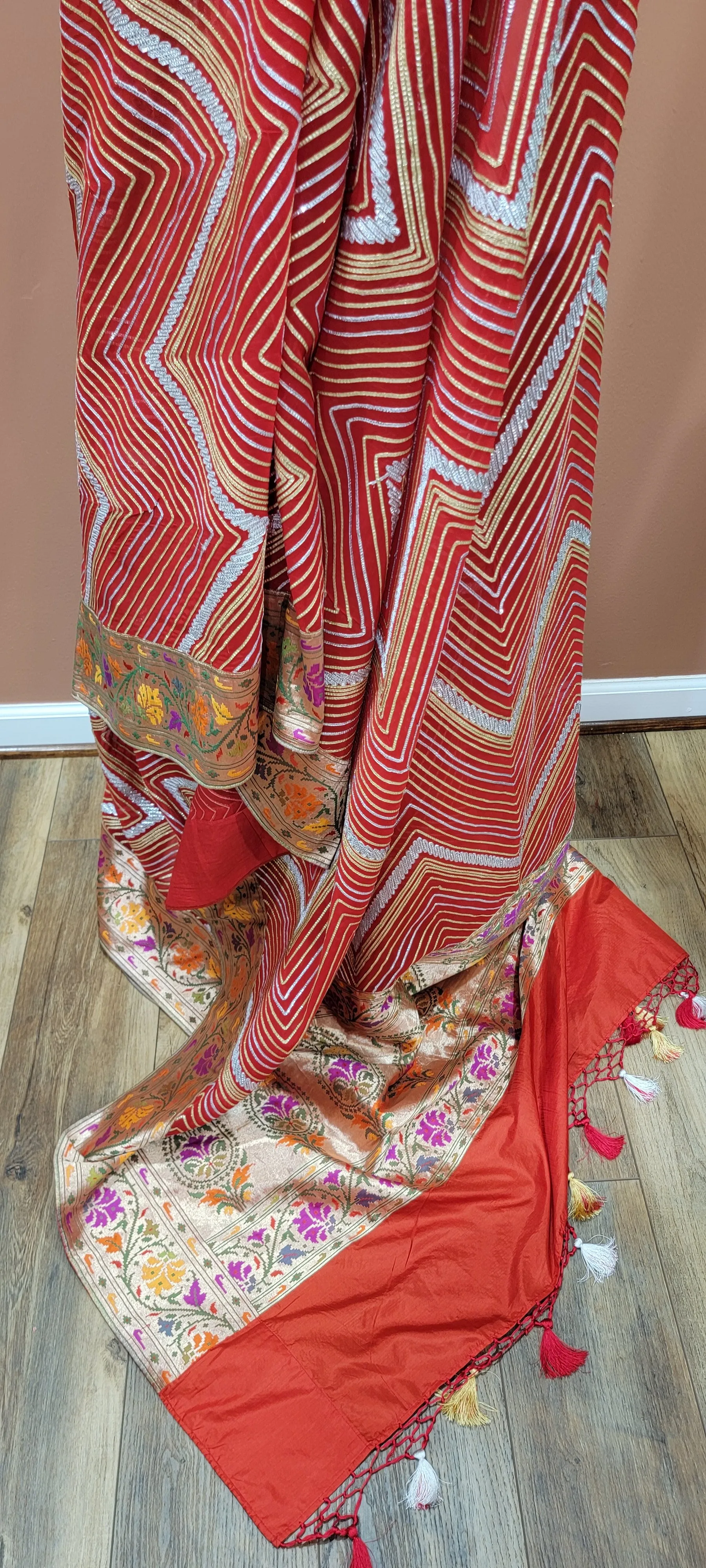 GottaPatti Fusion Silk Saree Collection