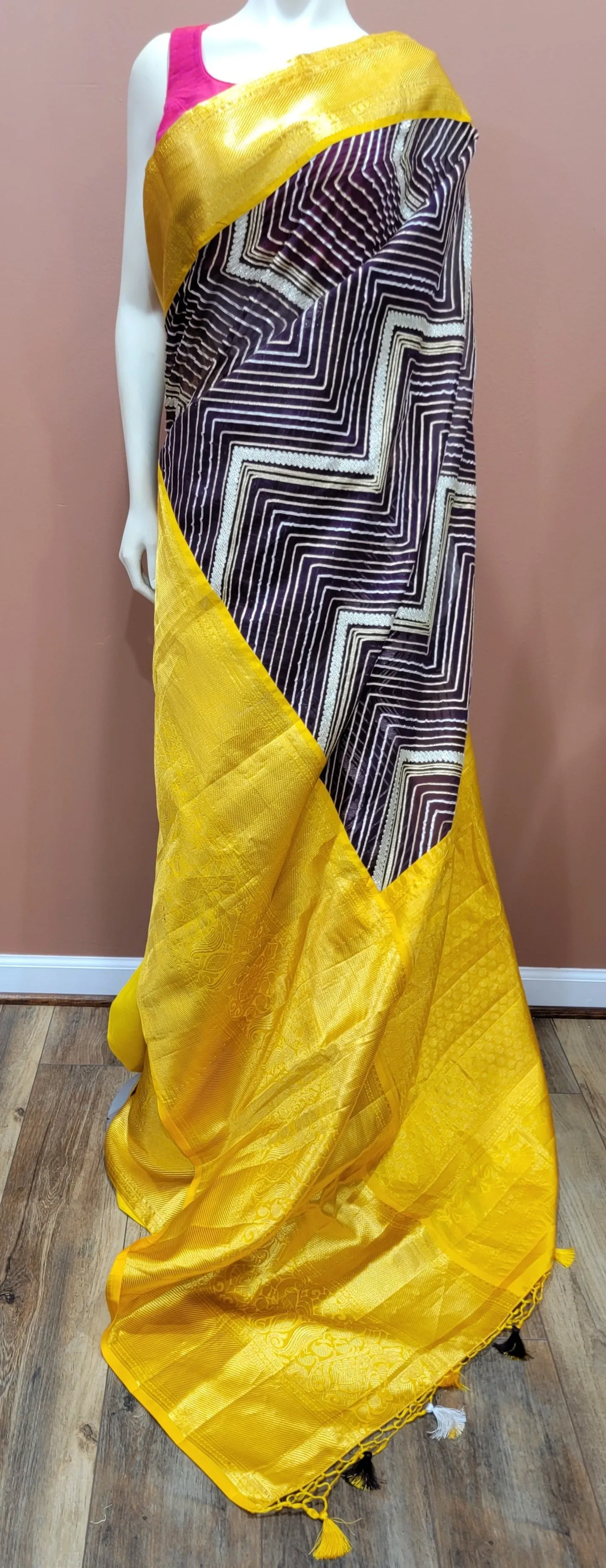 GottaPatti Fusion Silk Saree Collection