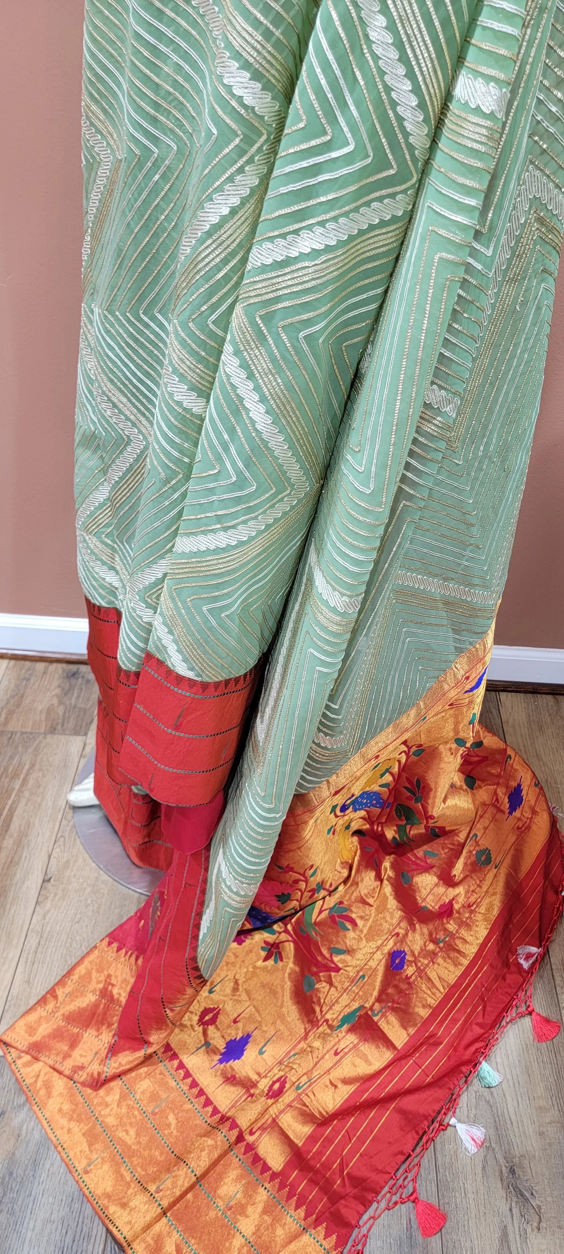 GottaPatti Fusion Silk Saree Collection