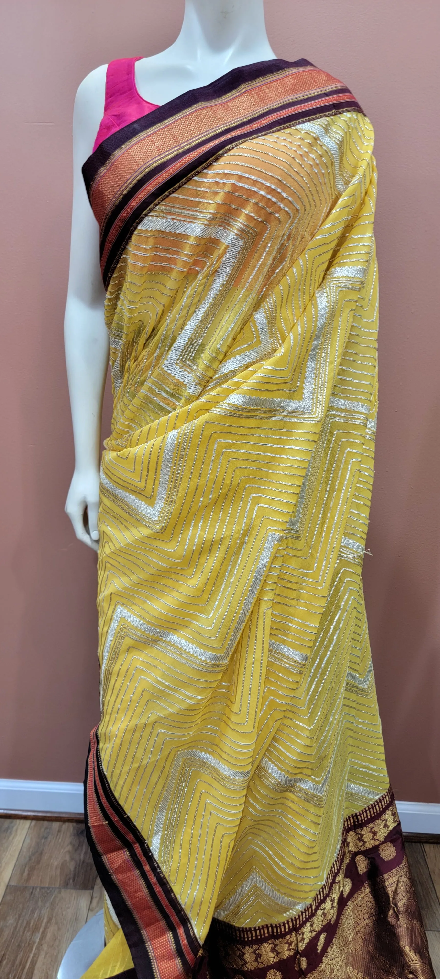 GottaPatti Fusion Silk Saree Collection