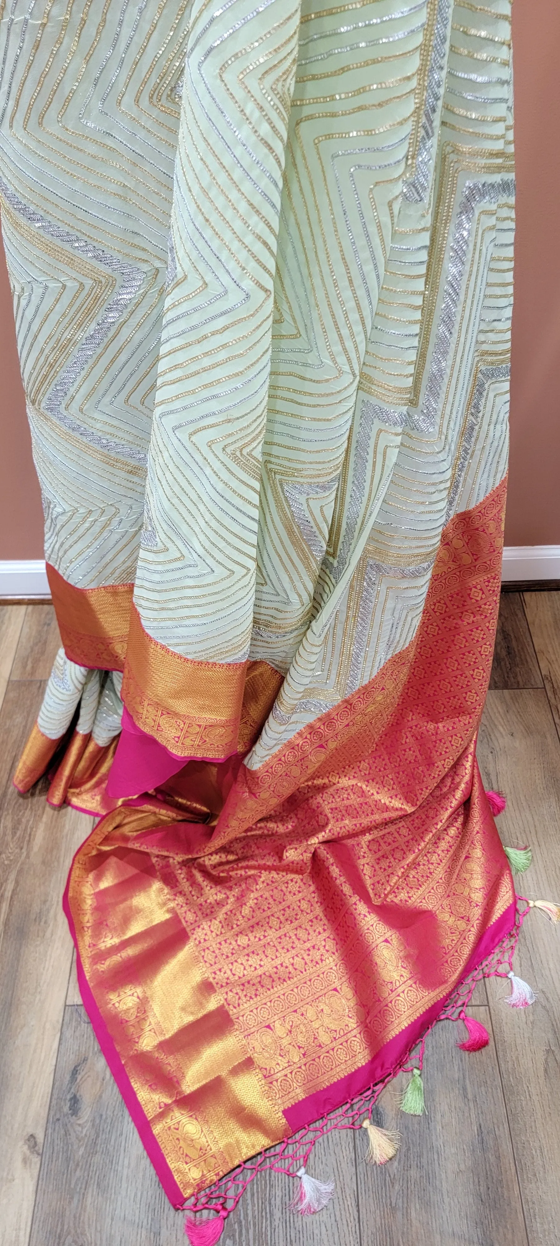 GottaPatti Fusion Silk Saree Collection
