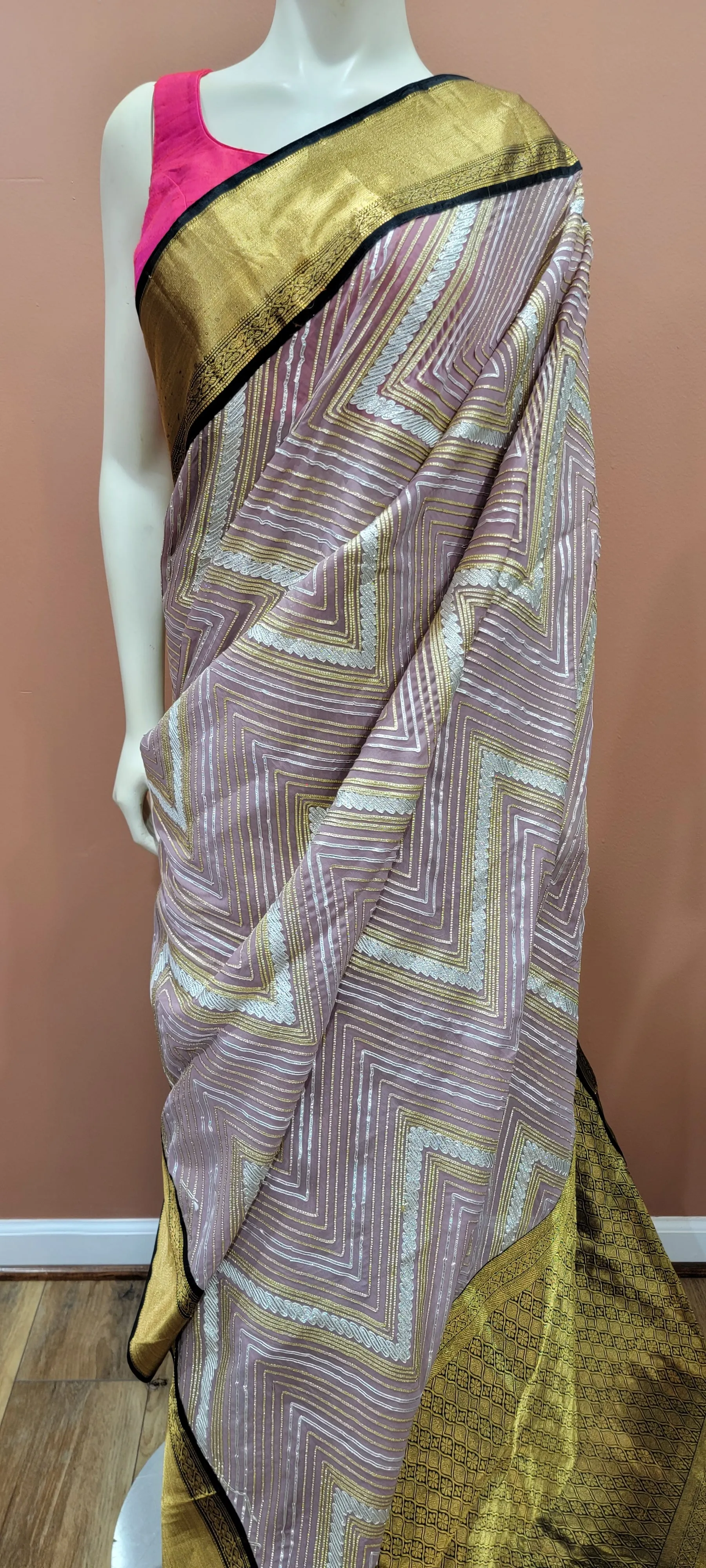GottaPatti Fusion Silk Saree Collection