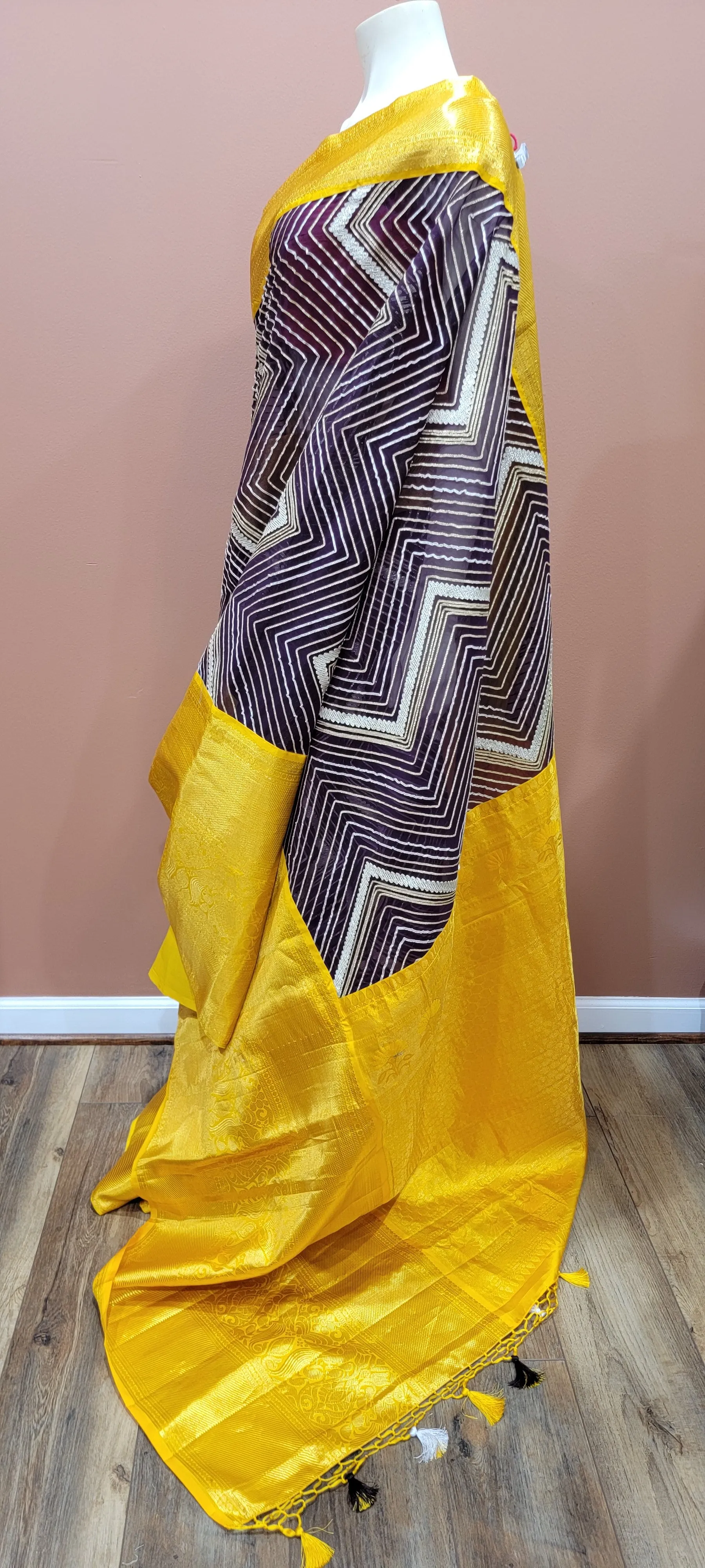GottaPatti Fusion Silk Saree Collection